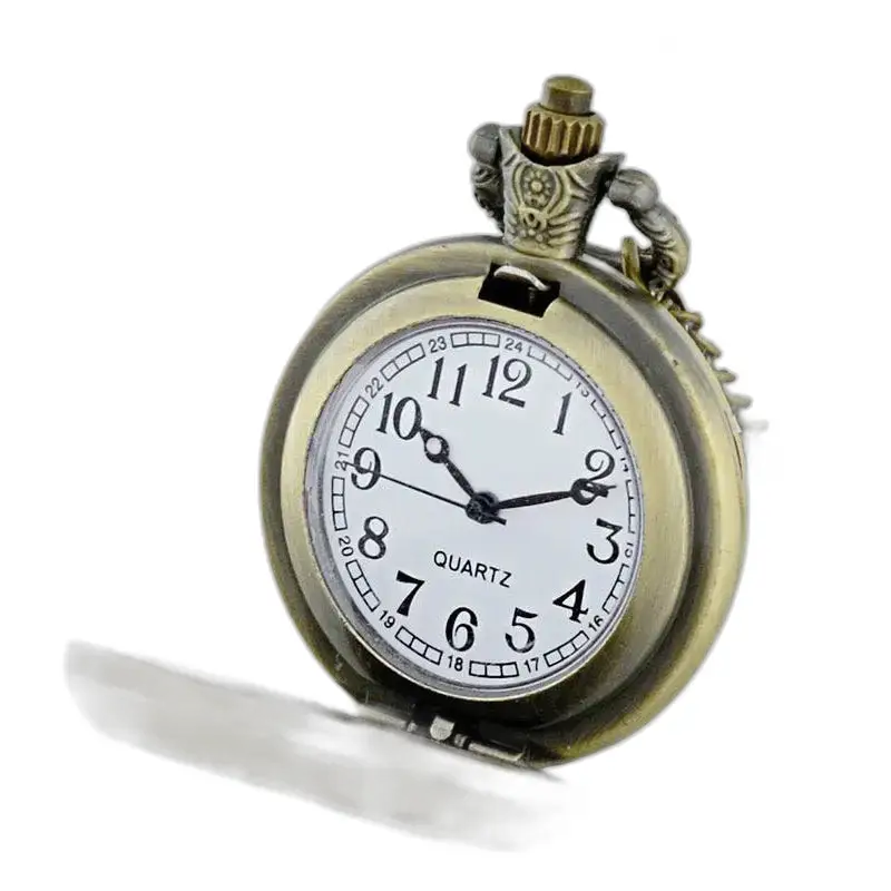 Elegantné hodinky Bohemian Necklace Watch s elegantnými vreckovými hodinkami v starožitnom štýle