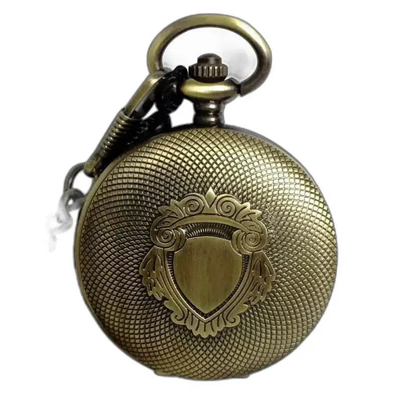 Vintage automatické pánske vreckové hodinky v elegantnom antickom štýle