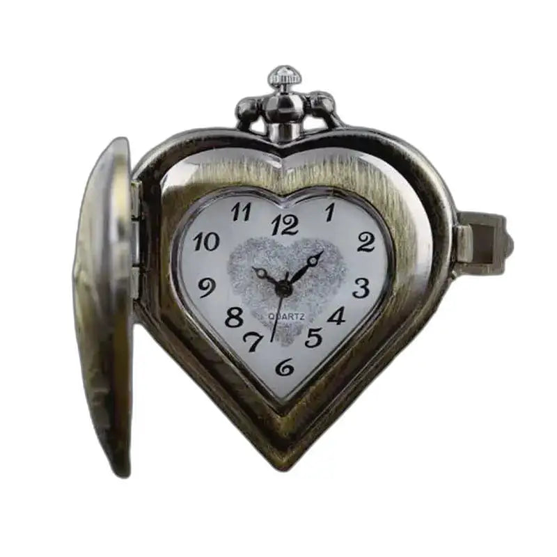 Elegantné dámske príveskové hodinky Heart s Quartzovým strojčekom a Heart Pocket Farm