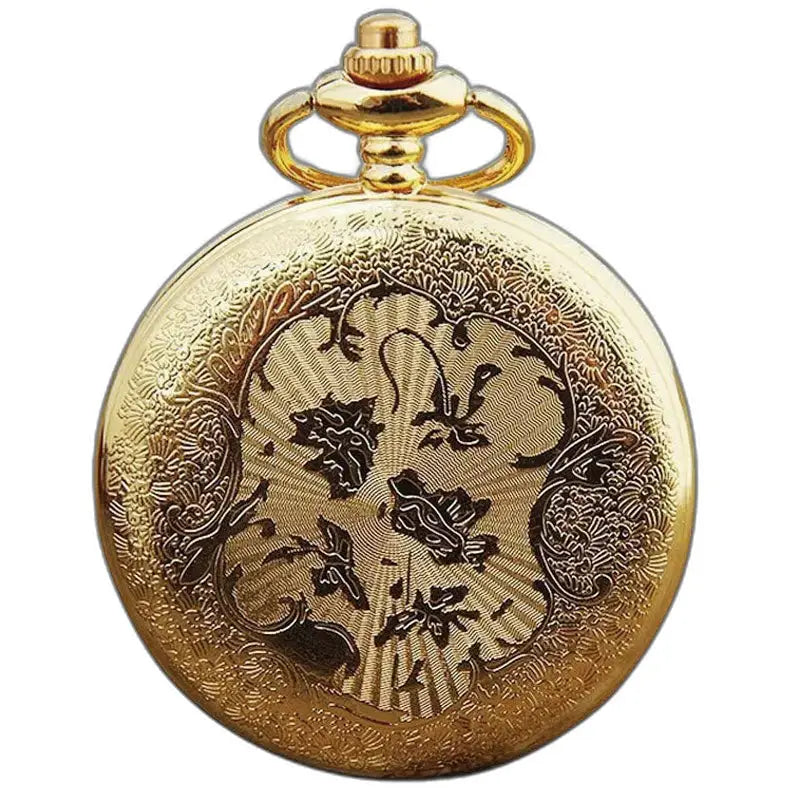 Montre Gousset Or Femme Classique Automatique avec un élégant mouvement à quartz